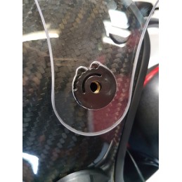 Casque Falcon Spécial VRAI Carbone avec Headset FILTRAGE MAXIMUM Filtrage Maximum ALPHATEC