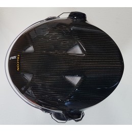 Casque Falcon Spécial VRAI Carbone avec Headset FILTRAGE MAXIMUM Filtrage Maximum ALPHATEC
