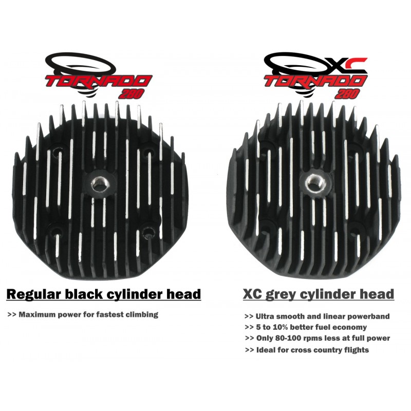 AIR CONCEPTION Culasse Tornado XC (GRISE)