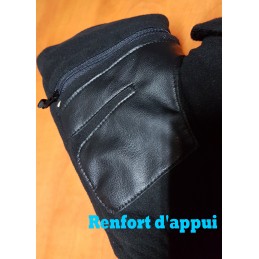 Thermo Gloves Moufles pour gants chauffants, l'hiver au chaud !