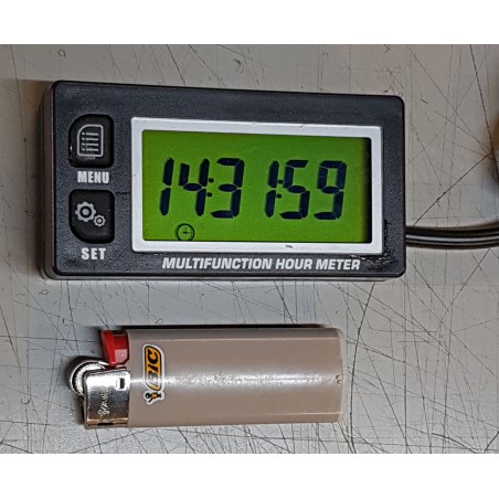 Thermomètre multi-fonction + alimentation extérieure 12 v + 2 sondes