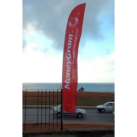 Bannières et wind flags publicitaires