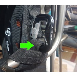 dégaine, sangle secours, sangle sellette paramoteur