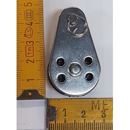 Poulie 20 mm libre chape de 6MM