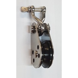 Poulie 20 mm libre chape de 6MM