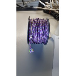 Cordelette 100% polyamide MAUVE 3 mm / au mètre