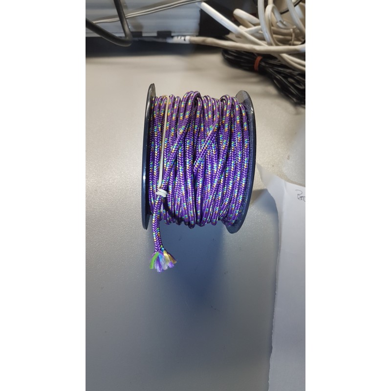 Cordelette 100% polyamide MAUVE 3 mm / au mètre
