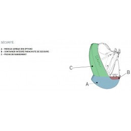 Radicale 4  Complète avec airbag et sac SUP'AIR