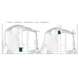 Sellette Loustic 2023 Tandem enfant SUP'AIR