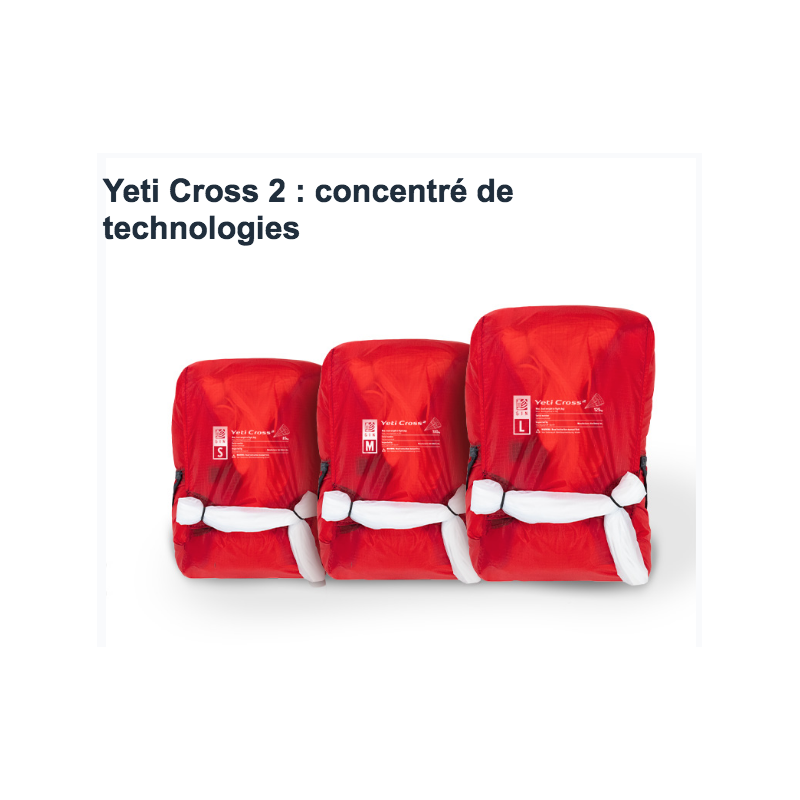 Yeti cross, le parachute carré par Gin Gliders - Pleinair Shop