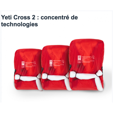 Yeti cross, le parachute carré par Gin Gliders - Pleinair Shop