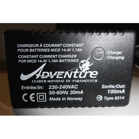 Chargeur ADVENTURE 100mA /12 V pour batterie 