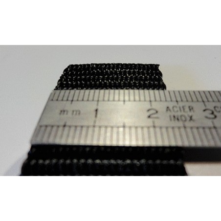 Sangle noire 25 cm (2m)