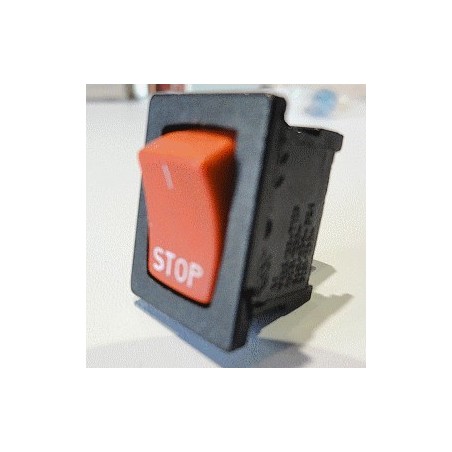 Interrupteur rouge (STOP/l)
