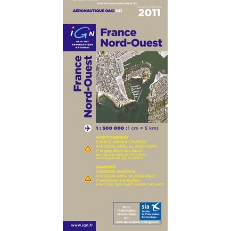 CARTE OACI NORD / OUEST 2011