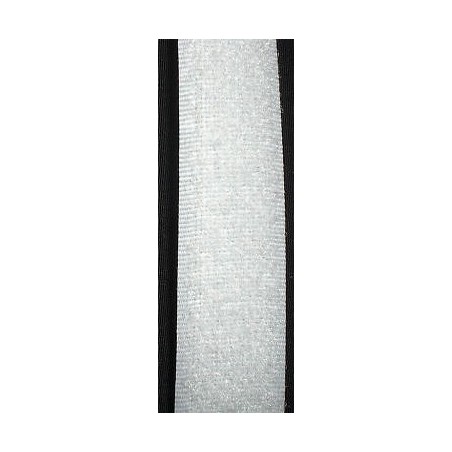 Velcro blanc 2 cm de large (partie avec les boucles)