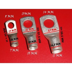 Cosses a sertir multi usage 13 MM