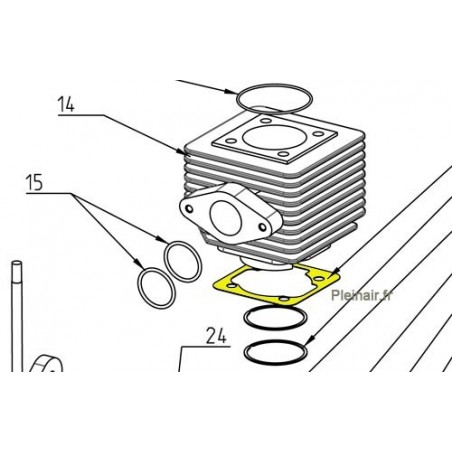 joint d'embase FLY 100 E013