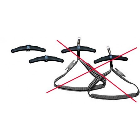 Gin poignées acro SEULE par paire 