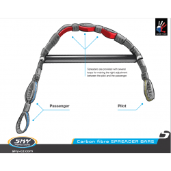 SKY PARAGLIDER Ecarteurs carbone légers