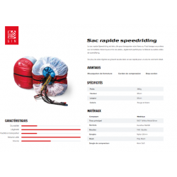 GIN Schnelle Tasche speedriding