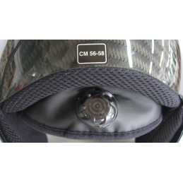 Casque ULM ICARO TZ REGLABLE  du S au XXL  esthétique carbone