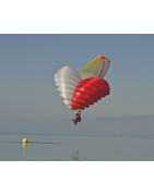 Parachute de secours dirigeable