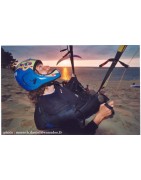 alles auf dem Paramotor oder auf dem Gleitschirm