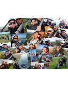 alles auf dem Paramotor oder auf dem Gleitschirm
